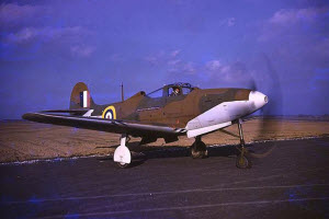 Bell 14 Airacobra I (RAF s/n AH621) with engine running, Bell test pilot Robert M. “Bob” Stanley is at the controls, Buffalo, New York, c. 1941.  Photo reproduced with permission from the Rudy Arnold Photo Collection, National Air Space Museum Archives. 