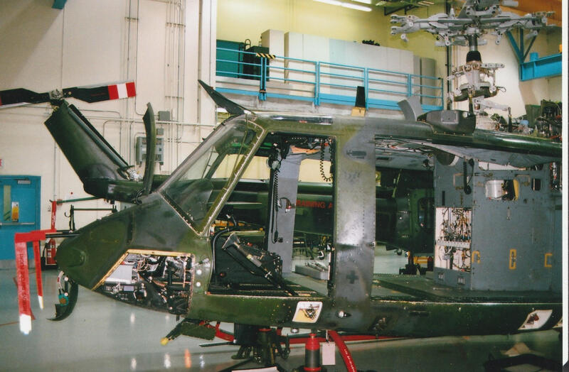 The CH-146 Griffon is maintained and flown by 438 Squadron, based at St. Hubert.